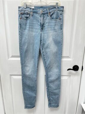 GAP True Skinny Mid Rise Light Jeans 30|10T Casual Basics Y2K Streetwear Western